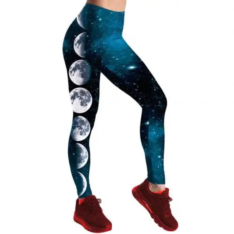 Sexy High Waist Hip Lift Yoga Pants Women Leggings Sport Workout Fitness Clothing Jogging Running Pants Gym Tights Stretch Print